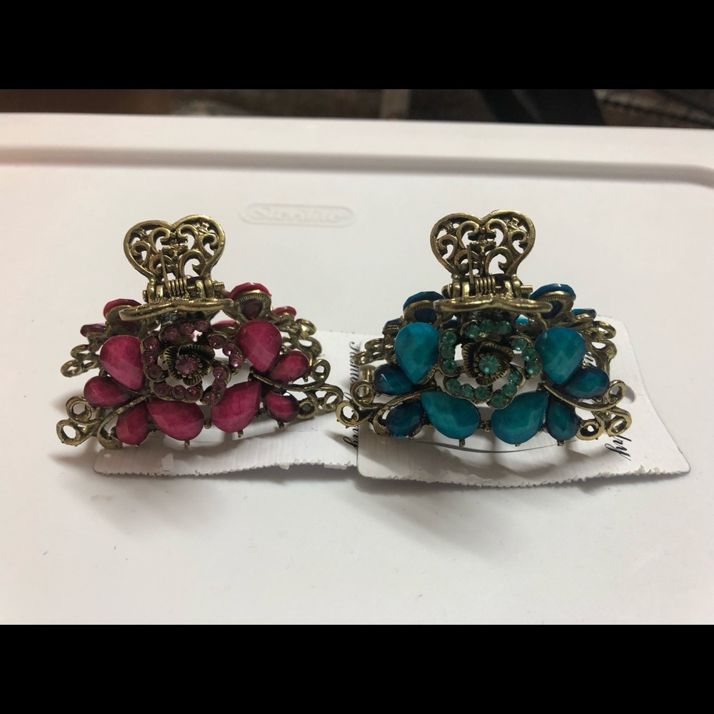 2 pc hair clips